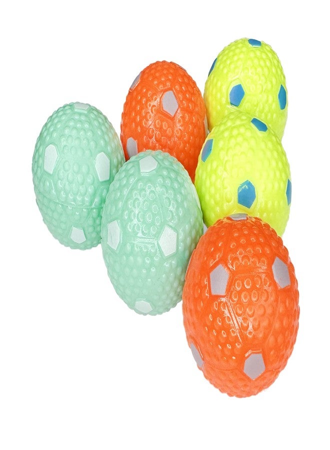 Crafts Central 6 PCS Latex Balls for Small and Medium Size Dogs - for Automatic Dog Ball Launcher, Playing Fetch, and Dog Toy - Image 1